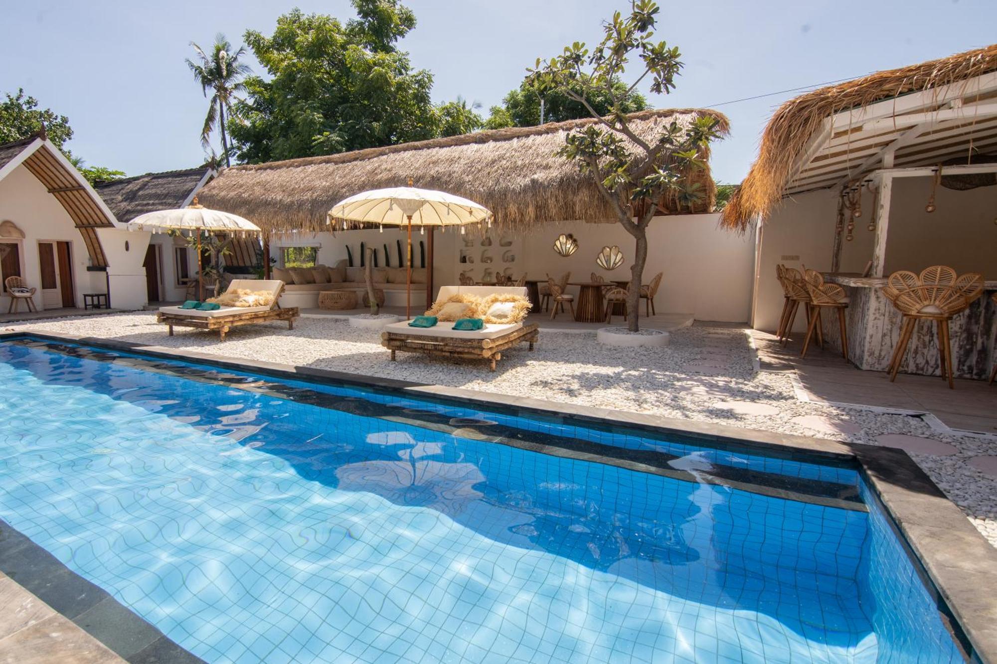 Hotel Isla De Agua à Gili Air Extérieur photo
